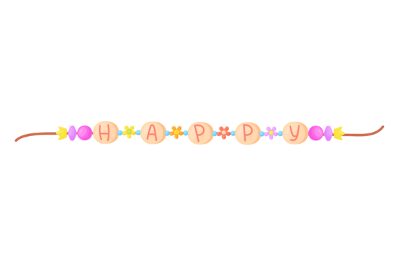 Happy Bracelet Summer Positive Decorati Illustrations