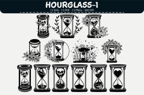 Hourglass Clipart Bundle – 13 Designs Review