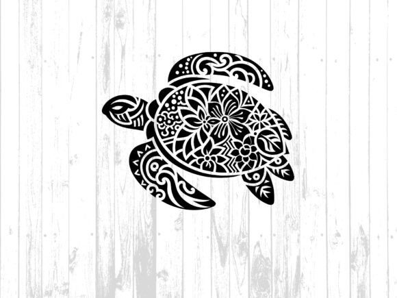 Intricate Turtle Digital Download