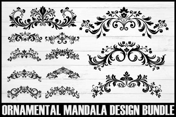Ornamental Mandala Laser Cut Design