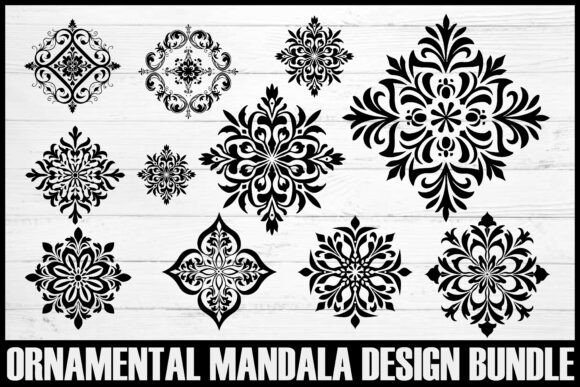 Ornamental Mandala Laser Cut Design Bund: Graphics & Illustrations for Local Brands