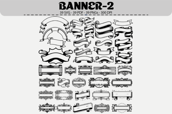 Vintage Banner Clipart – 39 Graphics & Illustrations